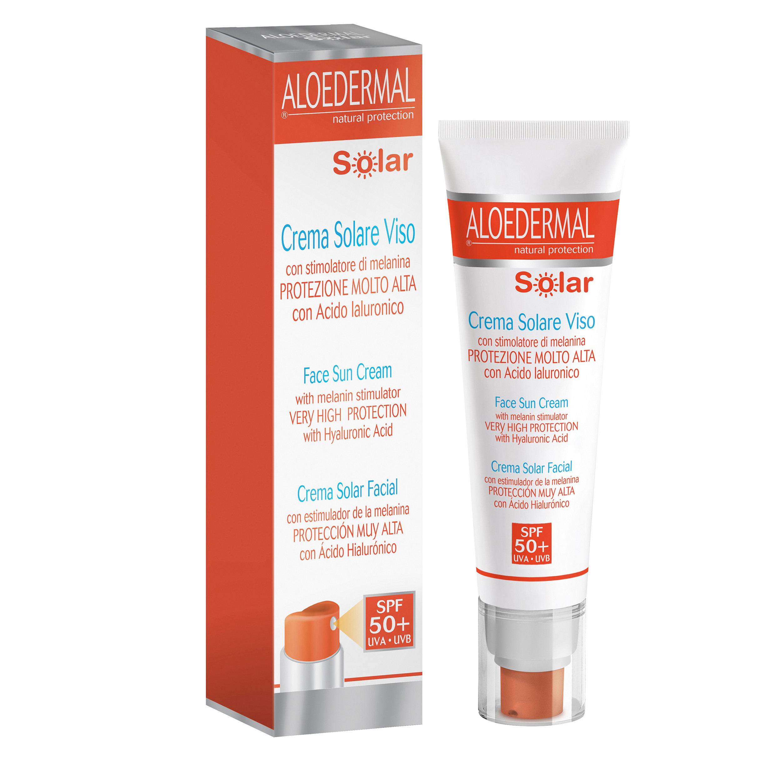 Esi Aloedermal Solar Crema Viso Spf 50+ 50 Ml